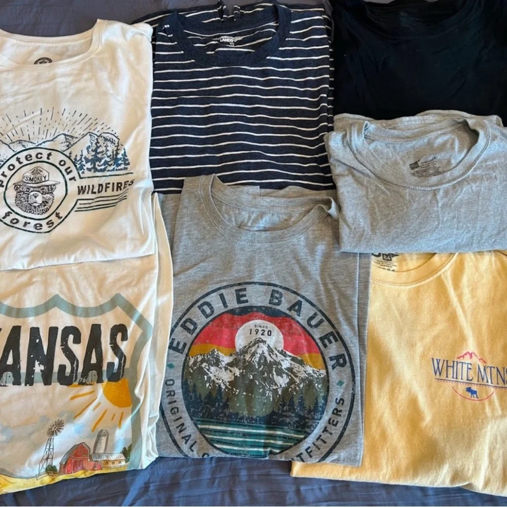 White Kansas Graphic T-Shirt - Picture 5 of 5